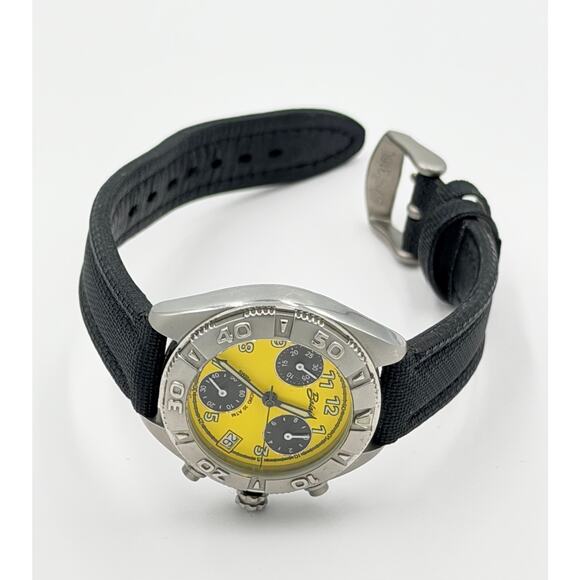Vintage Belair Swiss Quartz Chronograph Diver Swiss Wrist Watch NEW BATTERY main image 9